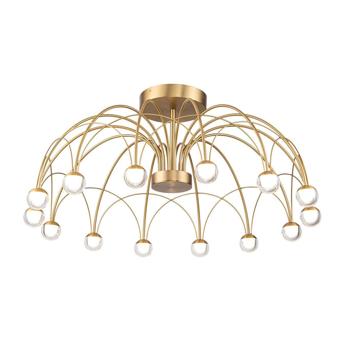 Chandelier LED Bergman MSL-283-850X gold