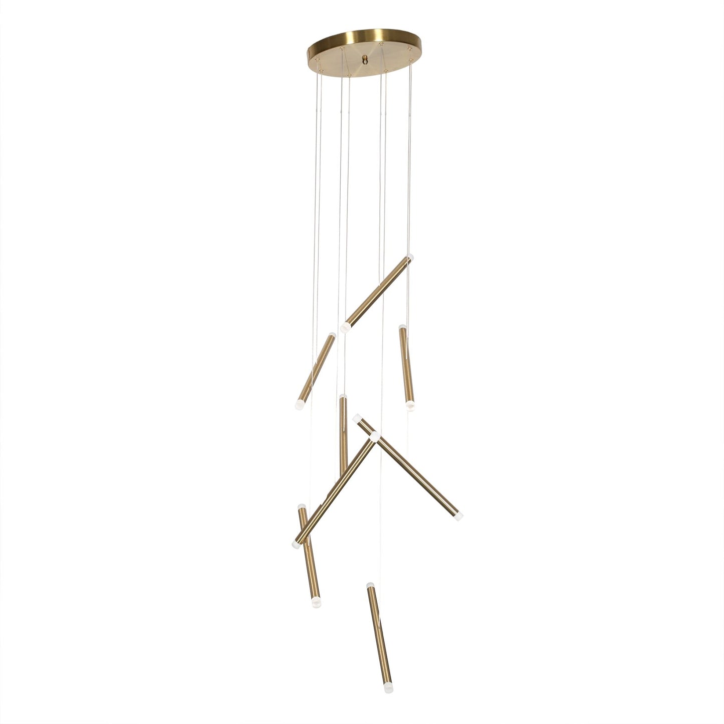 Pendant lamp LED Vivien ML-2393-8S gold