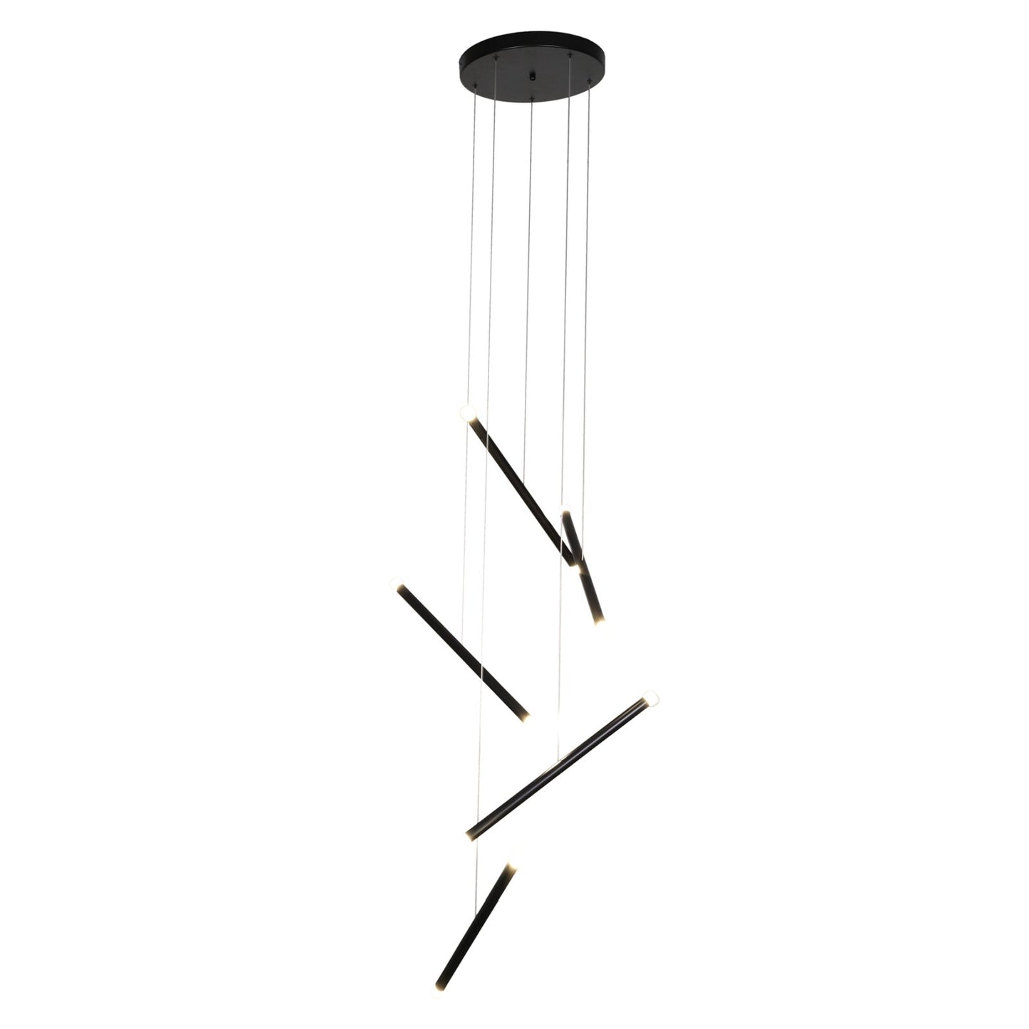 Pendant light LED Vivien ML-2394-5L black