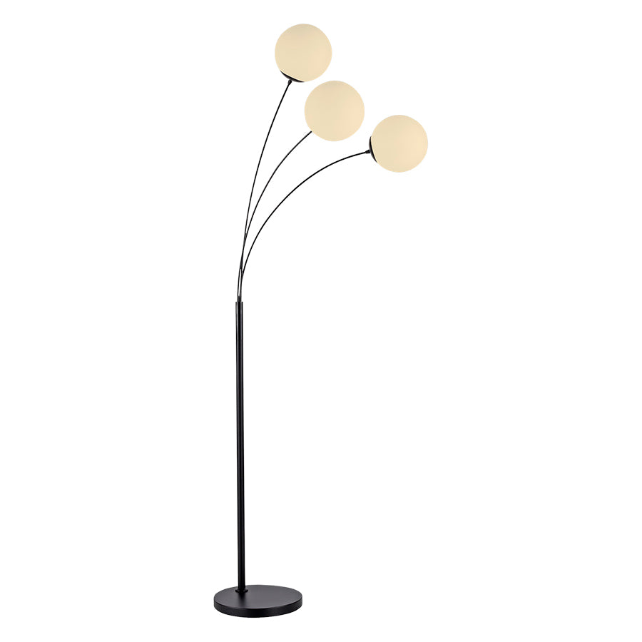 Podna lampa Perrotta ML-102-3F Crna