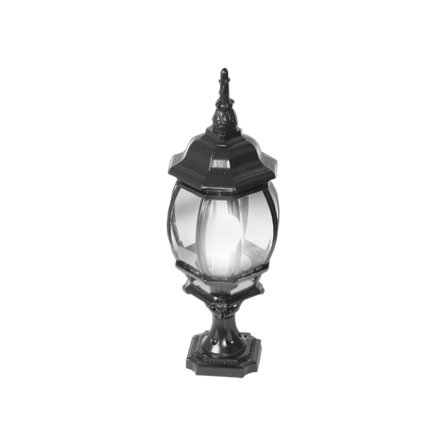 Vrtna lampa stubna 194-D crna