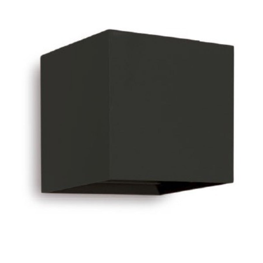 Zidna lampa E-light SQ 6W 4000K crna