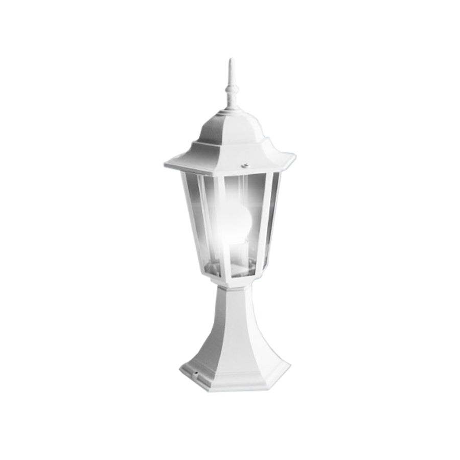 Vrtna lampa stubna 193-D bijela