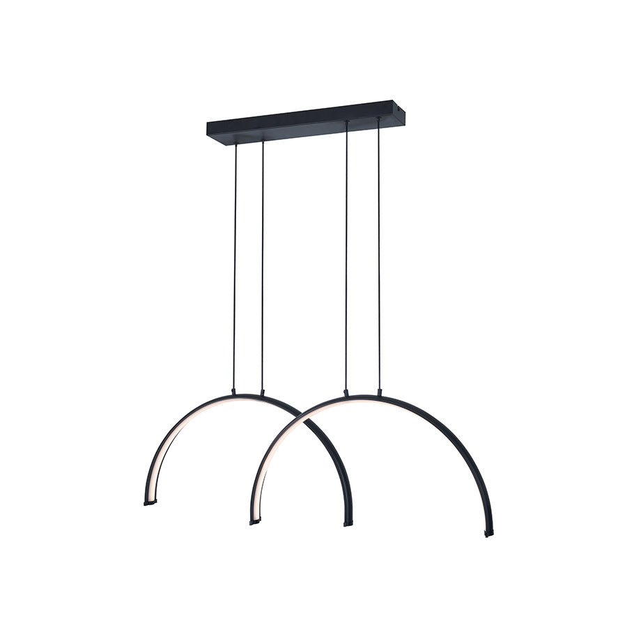 Visilica LED Harmony ML-2502019 Crna