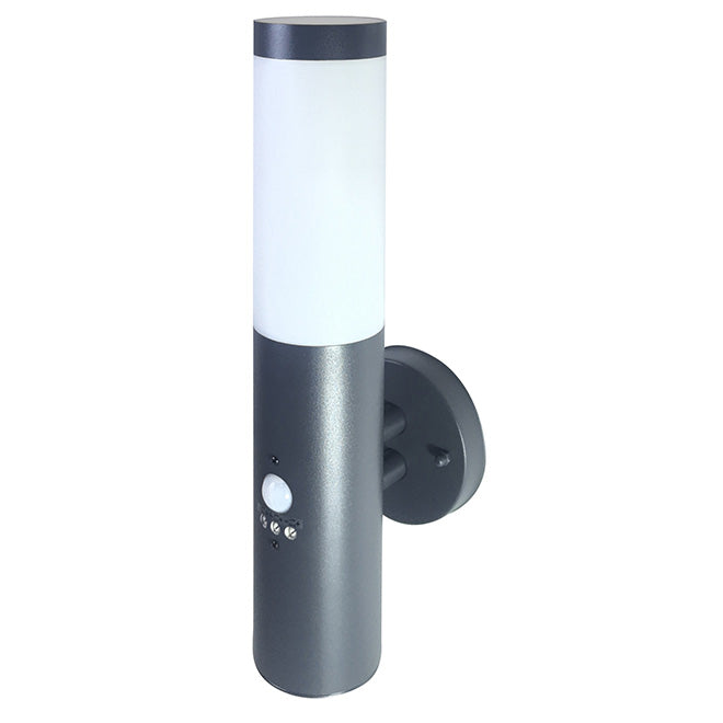 Vrtna lampa zidna Redmond EL-20341S-01W ravna sa senzorom