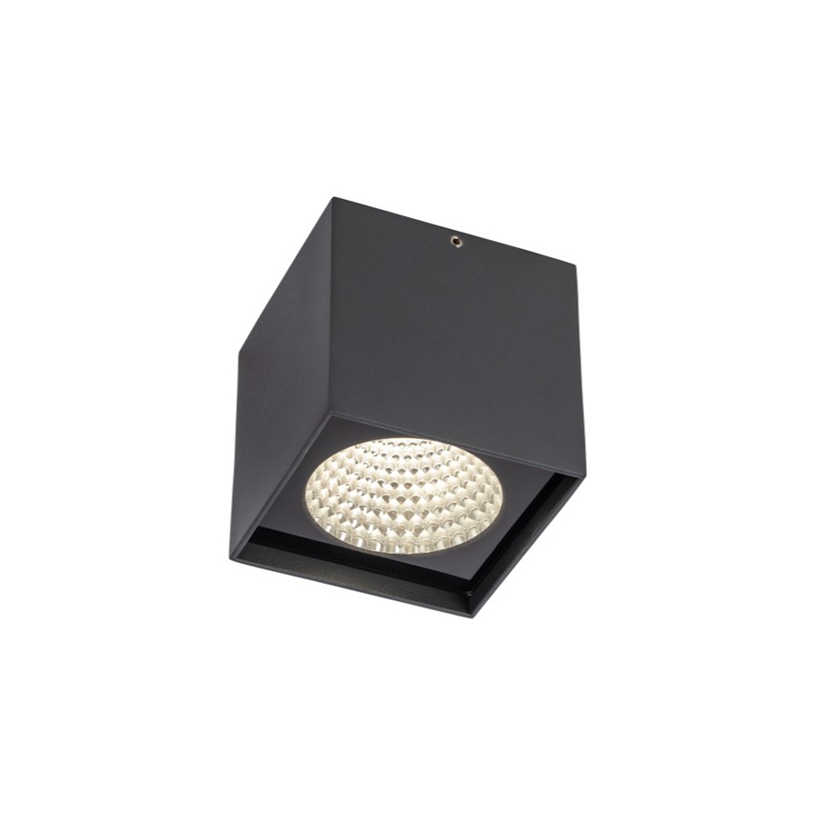 Vrtna lampa LED nadgradna Tobey ML-3802 LED 7W kvadratna antracit