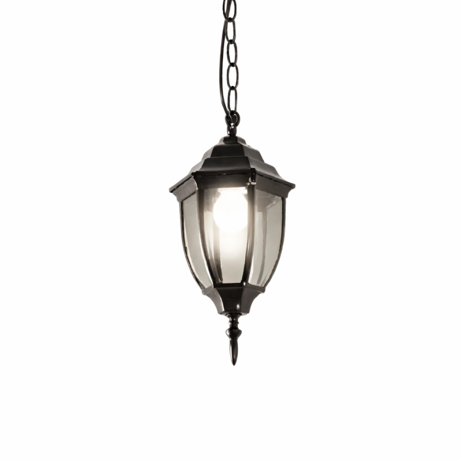 Vrtna lampa viseca Dagglas ML-NF-657-1P Crna