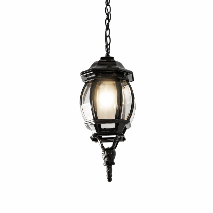 Vrtna lampa viseca Bristol ML-NF-658-1P Crna