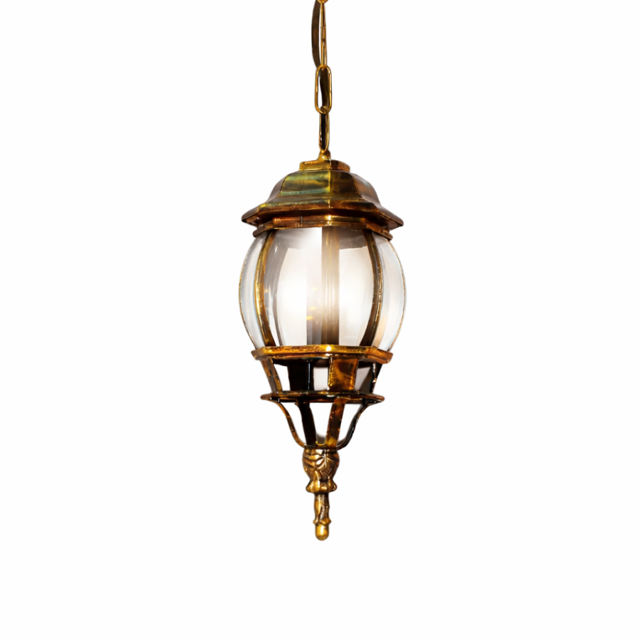 Vrtna lampa viseca Bristol ML-NF-658-1P Staro zlato