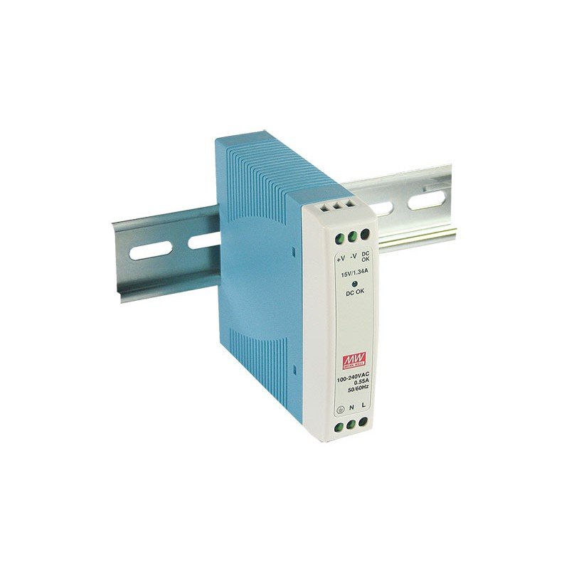 MW power supply for DIN rail MDR-10W-24V