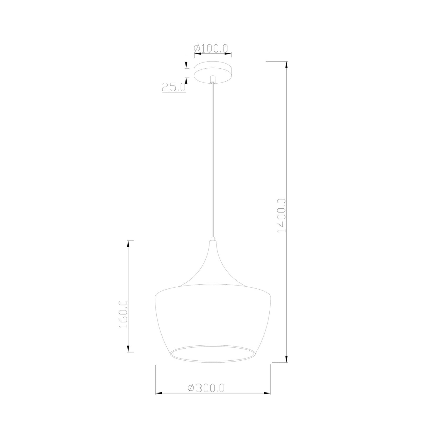 Pendant lamp Amber ML-61807-1