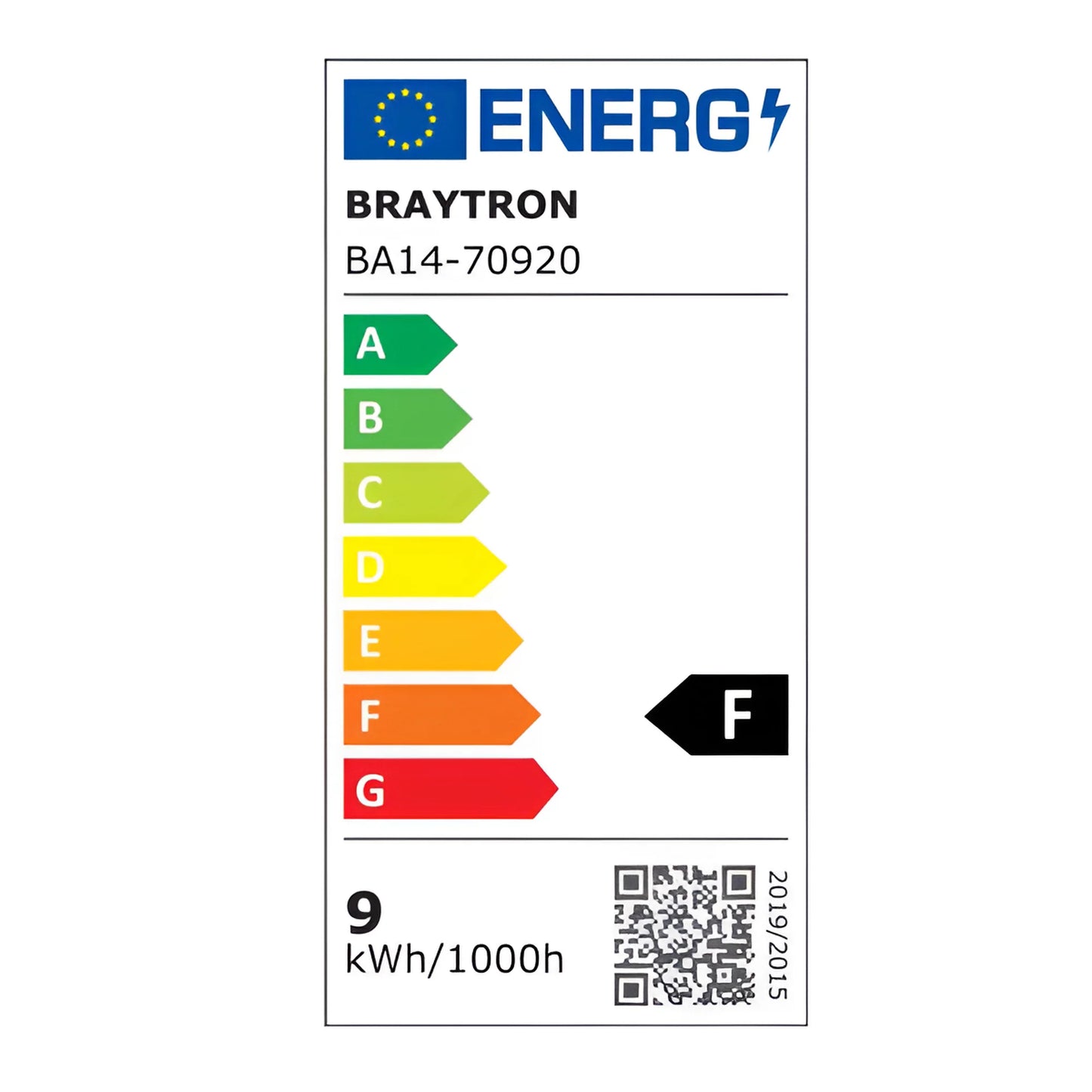 Braytron Advance 9W E27 A60 6500K Led Sijalica Sa Senzorom