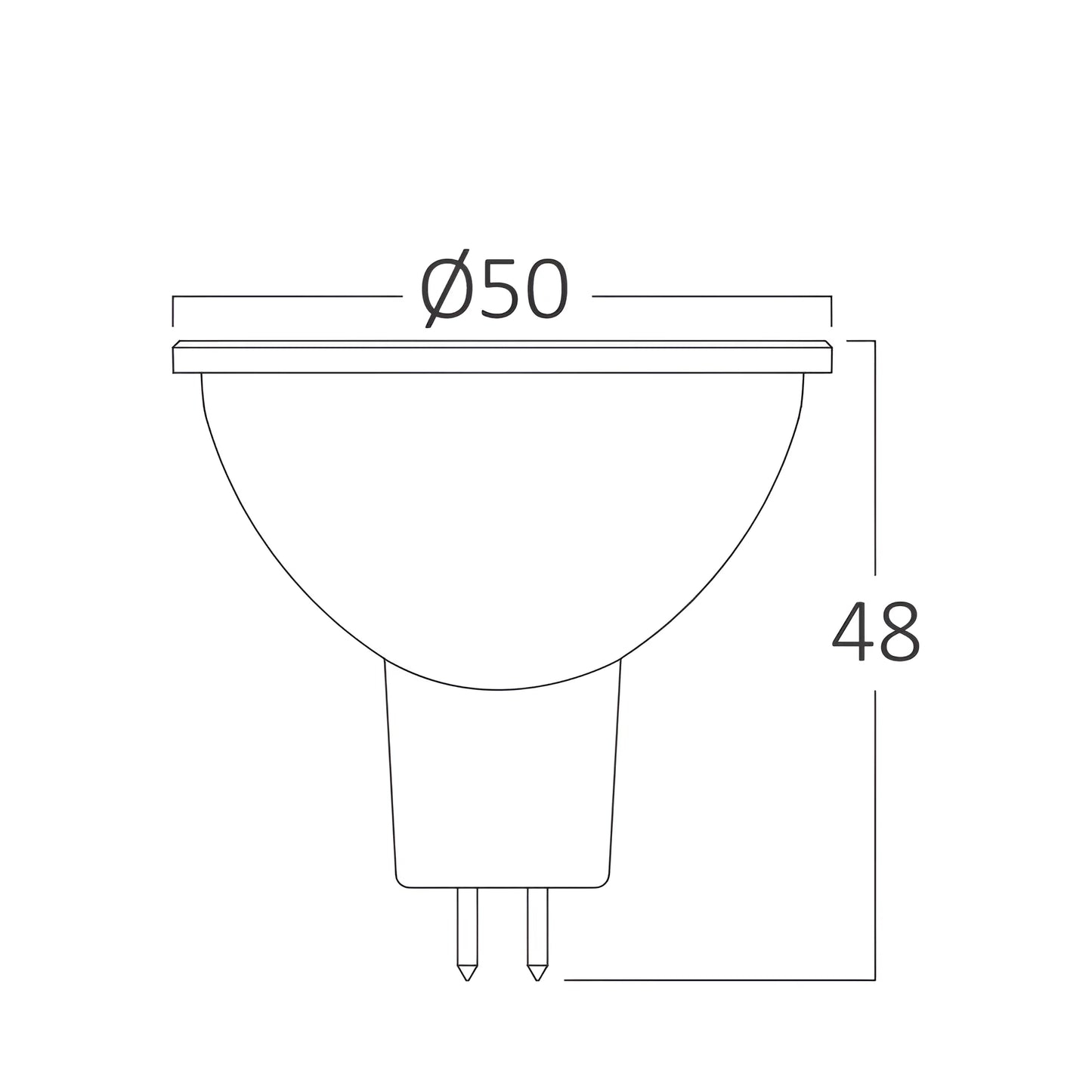 Braytron Advance 4,5W Gu5.3 38D 12Vdc 6500K Led Sijalica