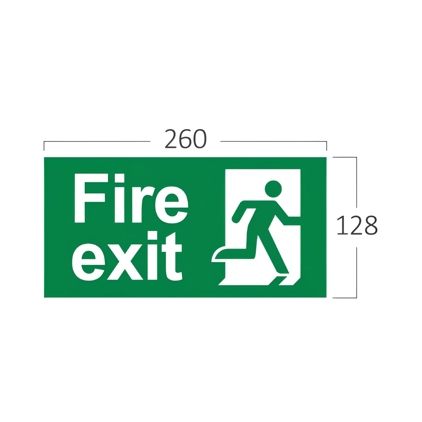 Braytron Exit Znak Pozar Izlaz Pvc