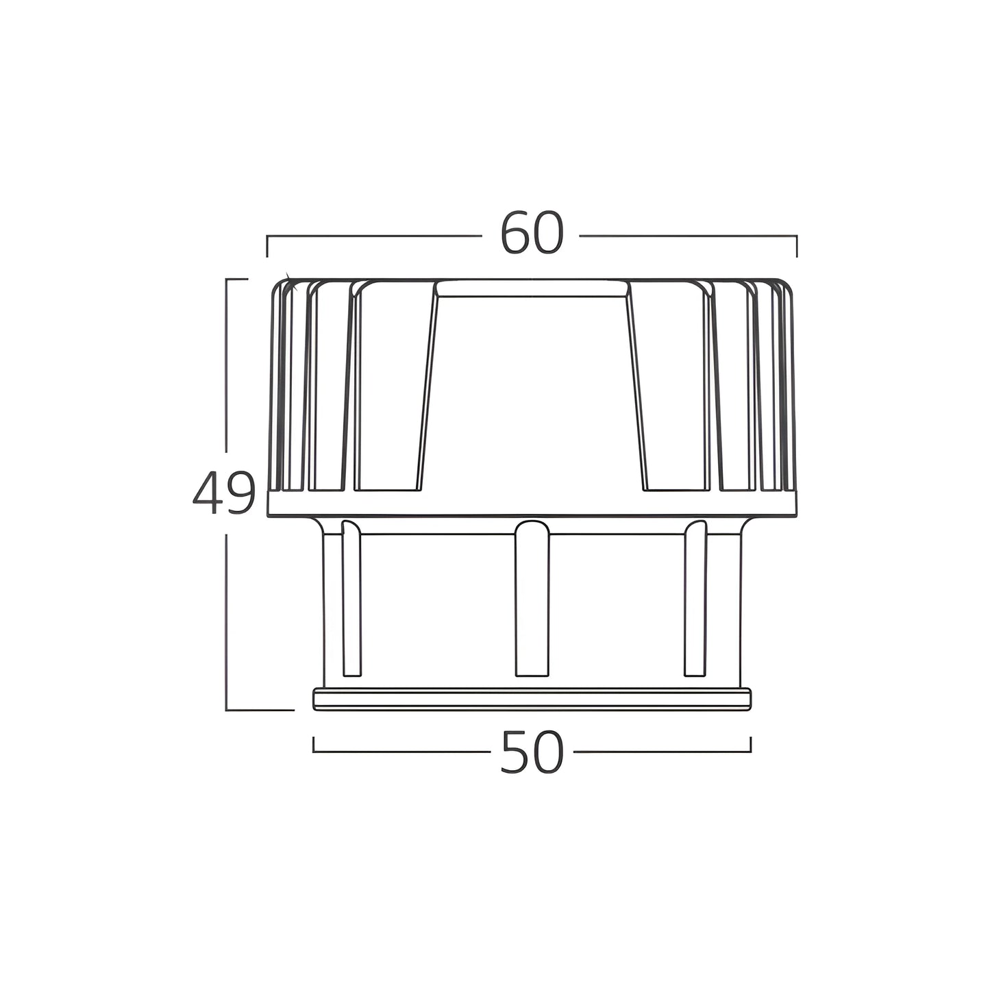 Braytron Modul Al G5 15W 38D Crna 3U1 Led Modul