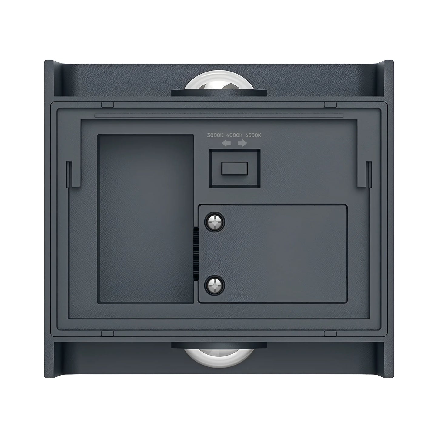 Braytron Vector B Wl Siva 2X1W 3U1 Ip65 Zidna Vrtna Svjetiljka