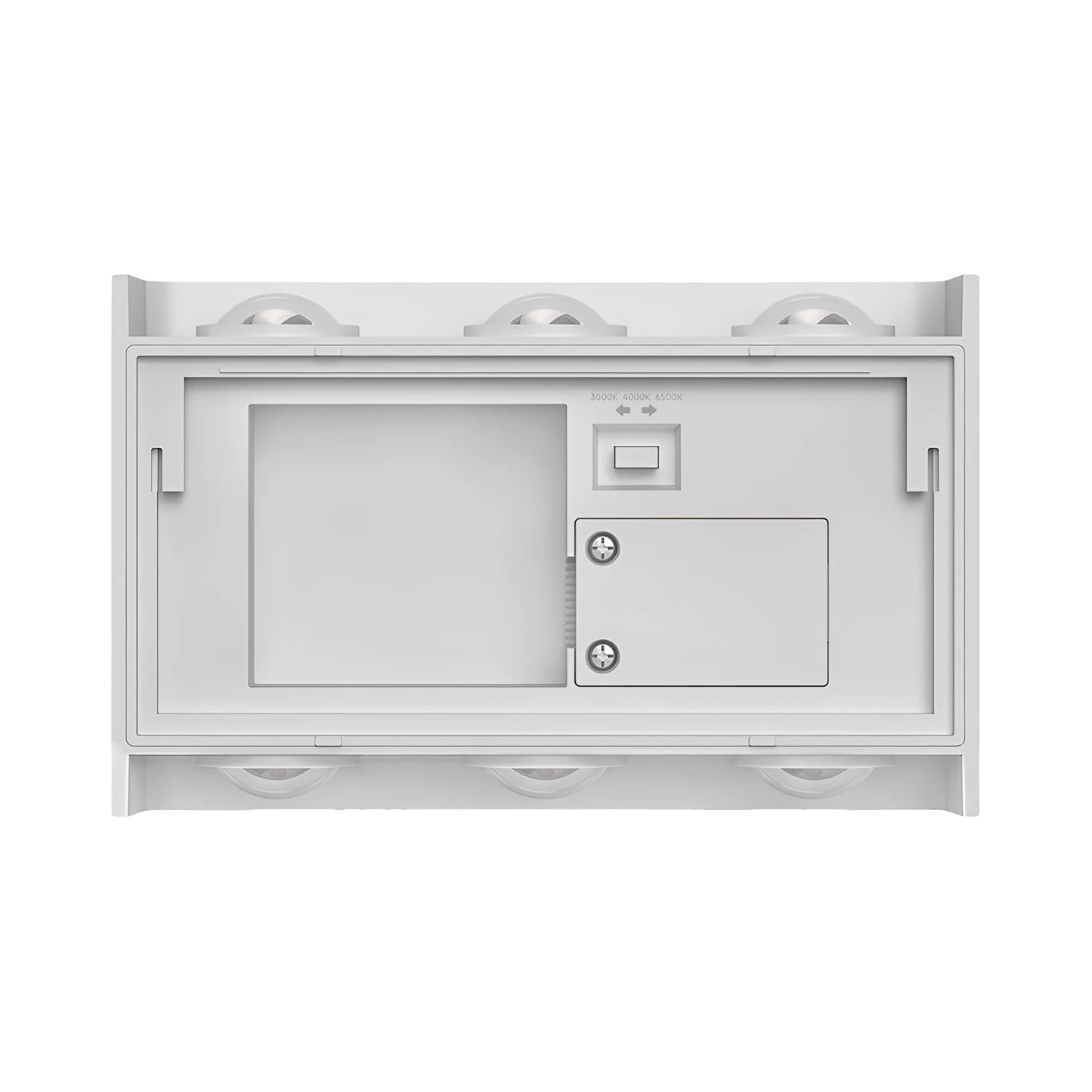Braytron Vector B Wl Bijela 6X1W 3U1 Ip65 Zidna Vrtna Svjetiljka