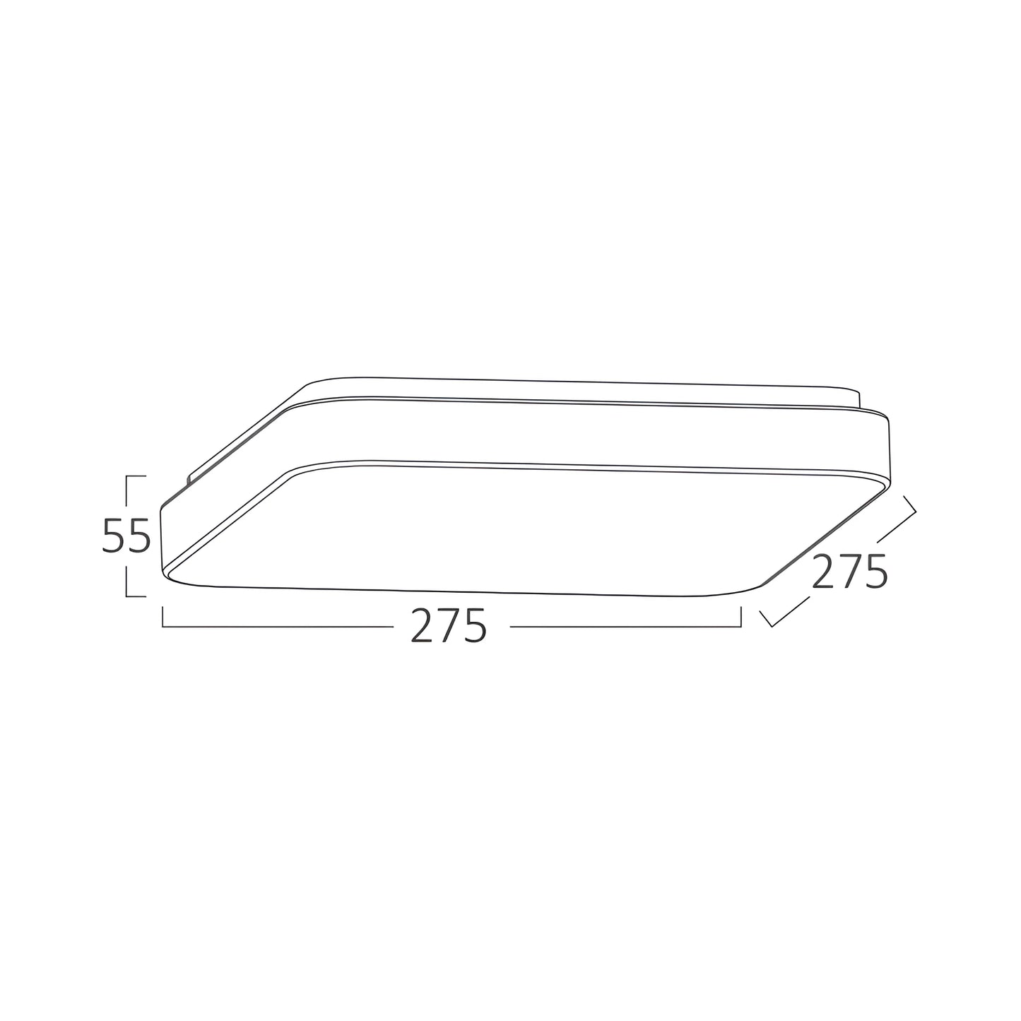 Bry-Jade-Square-18W-6500K-LED Ceiling Light