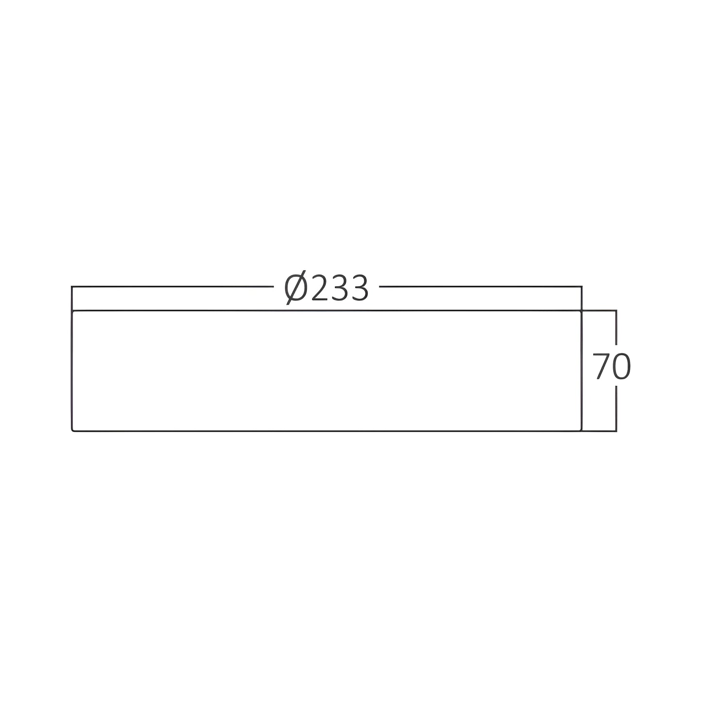 Braytron 32W 3000K Bijela Srd Nadgradna Led Downlight