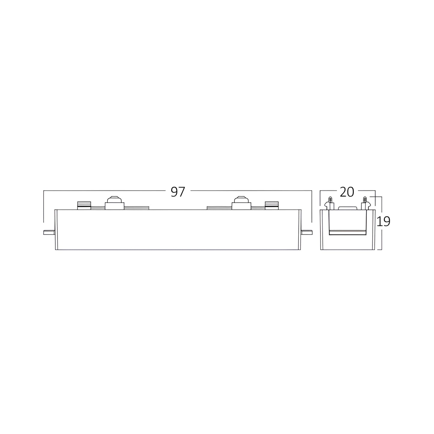 Bry-M04-M06-M07-Sc01-48Vdc-Black-Slim-Mag. Flat Connector