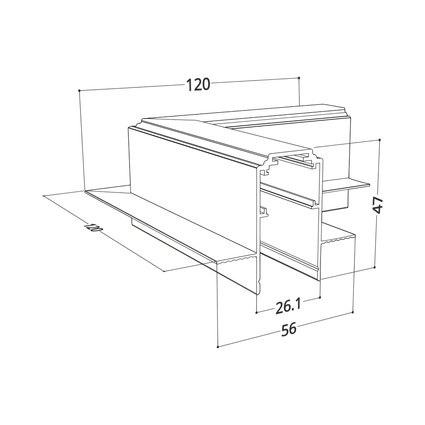 Braytron M20C Tr02 1 Blc Crna Magnetni Kutni Konektor