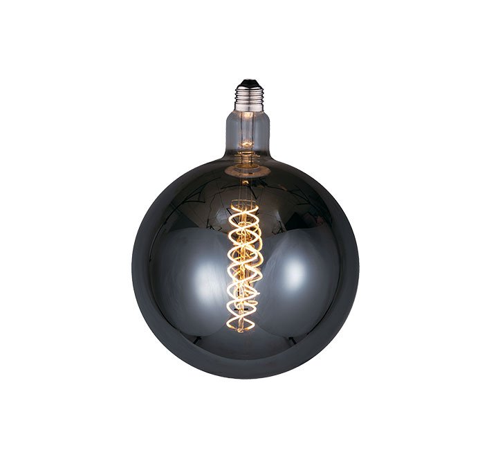 LED filament bulb E-light ML-G200 8W 2200K grey