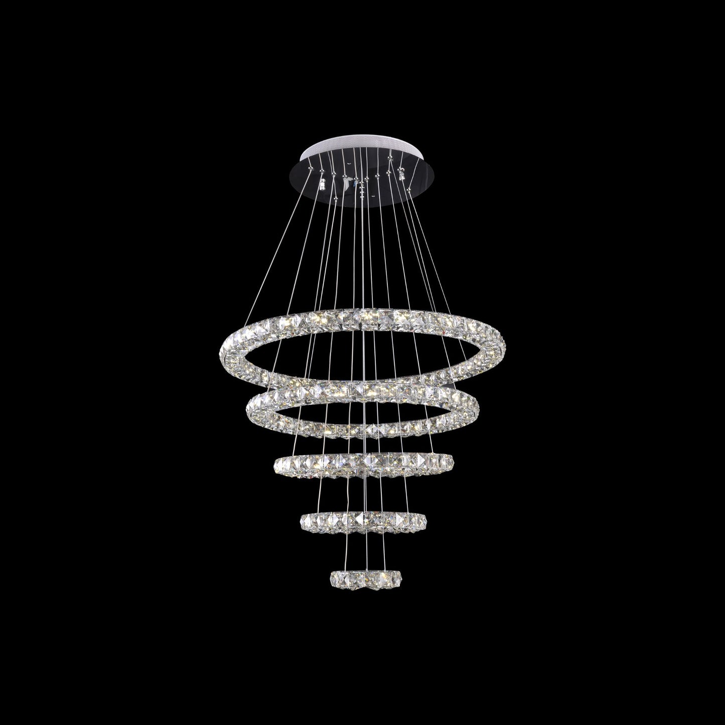 LUXURY-5 LED LUSTER VISILICA 105W