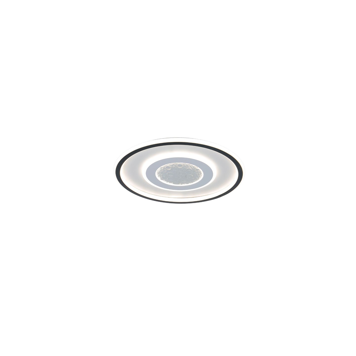 Elsa LED plafonjera 35W 3000K/4000K/6000K 400mm crno-bijela s daljinskim