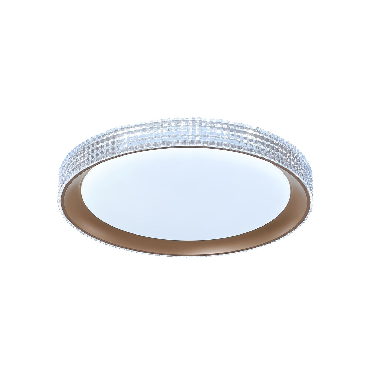 Aveline LED plafonjera 72W, 3CCT sa daljinskim upravljačem, 500xH75mm, zlatna