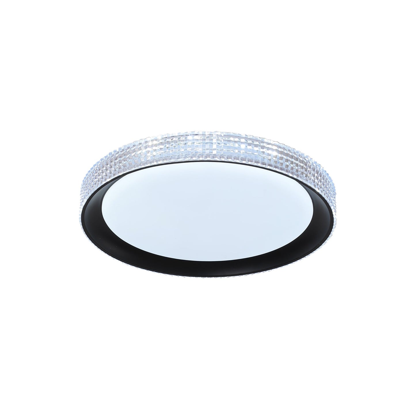 Aveline LED plafonjera 48W, 3CCT sa daljinskim upravljačem, 400xH70mm, crna