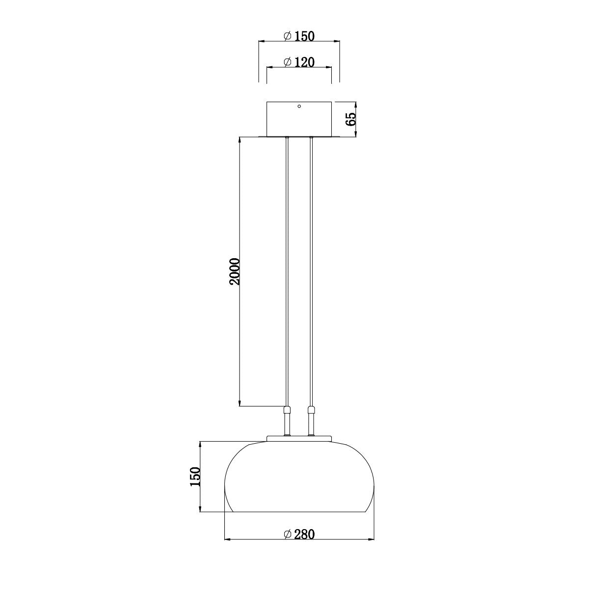 Visilica LED Bentley ML-15289-1P