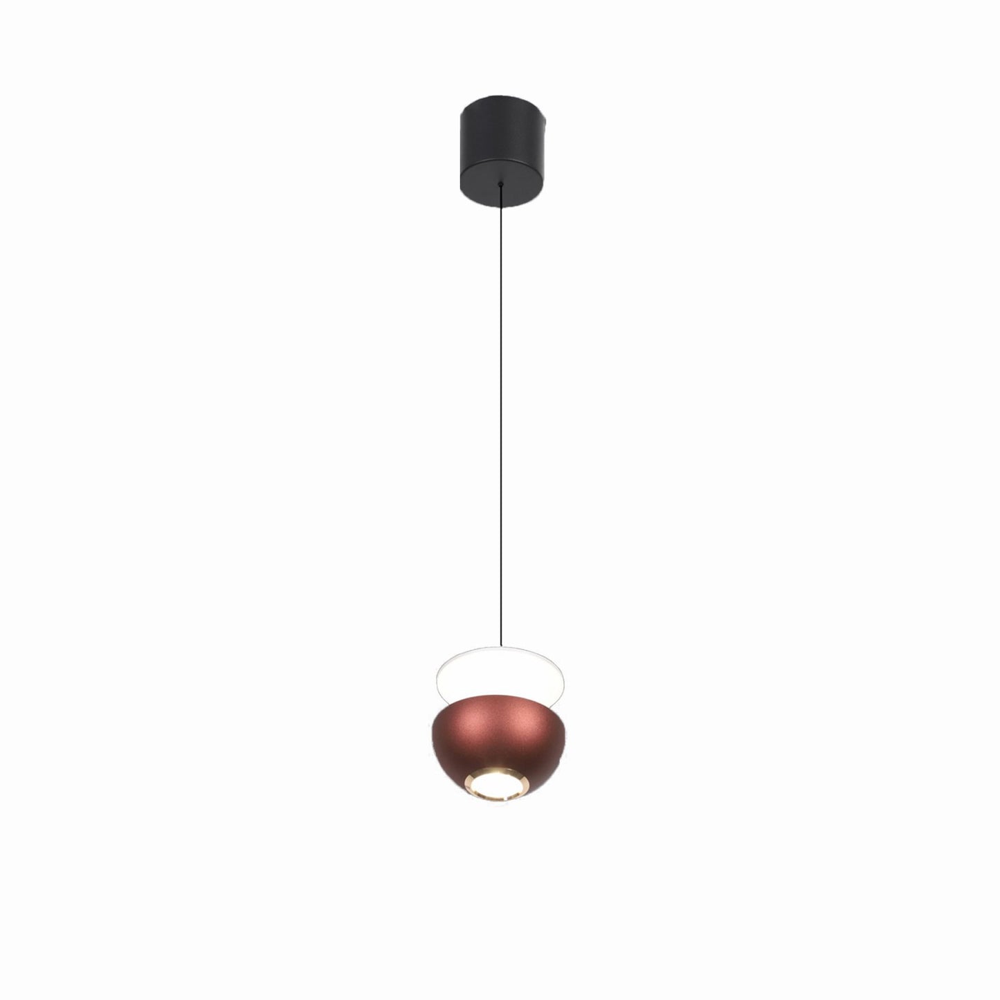 Pendant lamp LED Tarleton ML-0061-1P brown