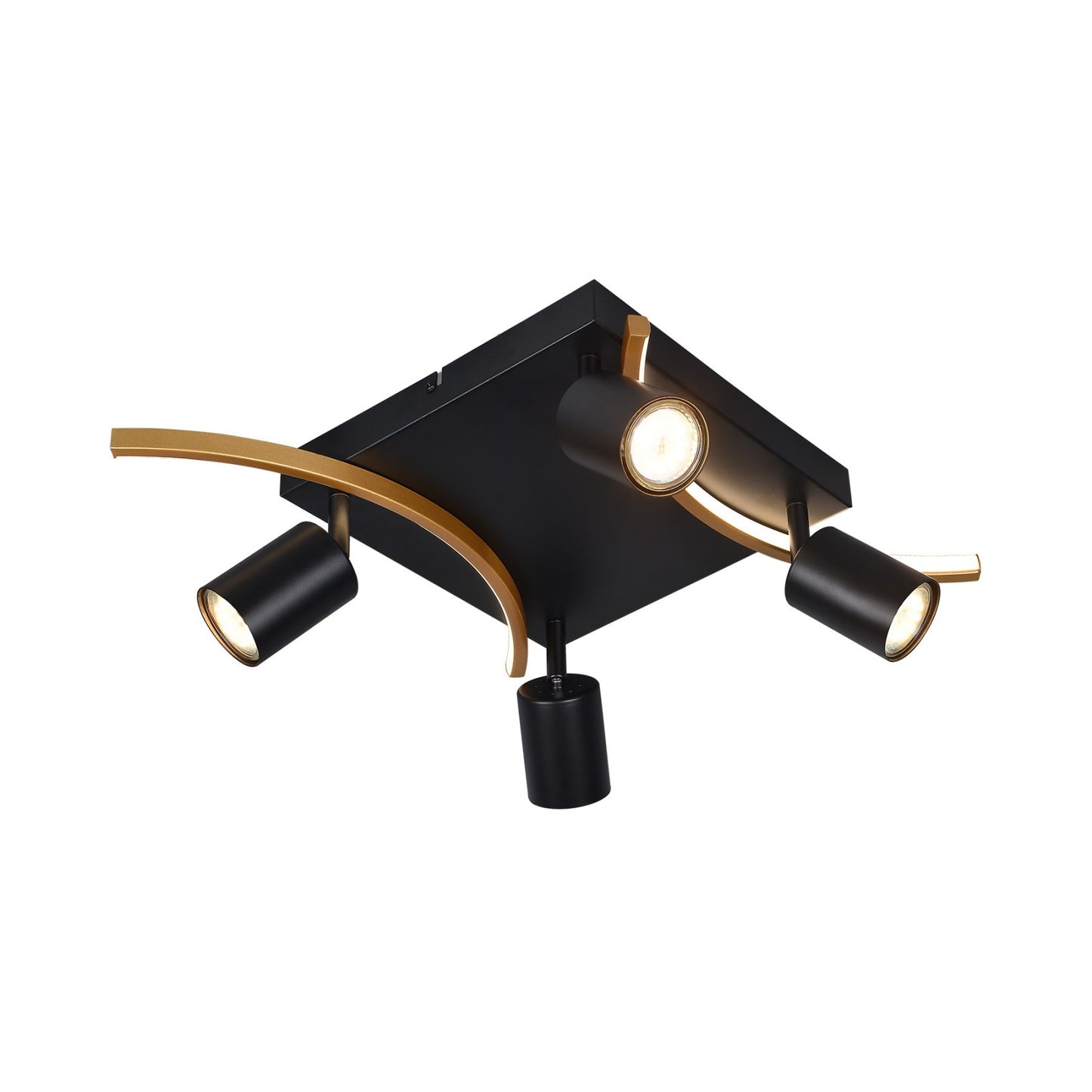 Spot lampa Mexico ML-211301-04D Crna kvadratna