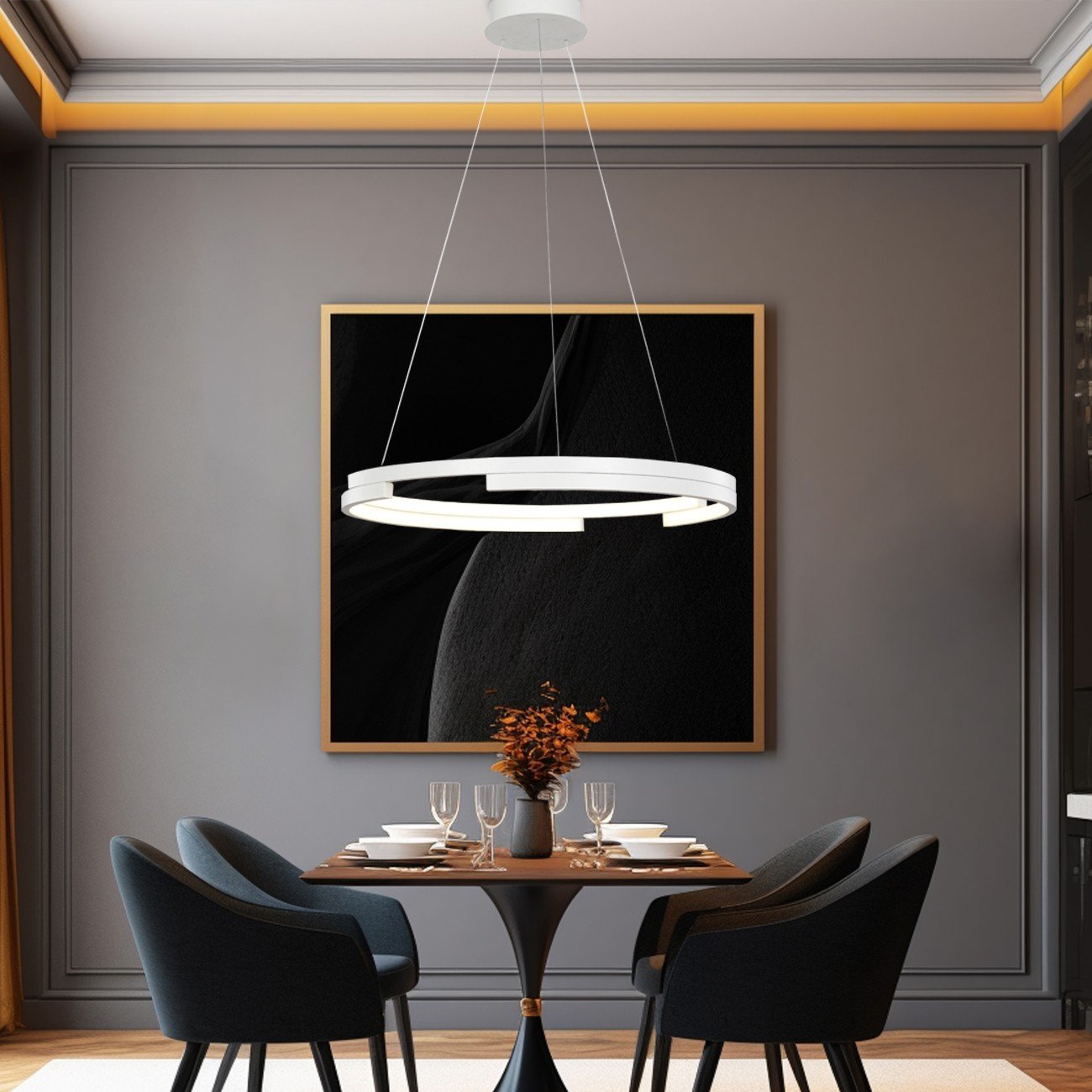 Pendant lamp LED Esme MSL-161201-2P white