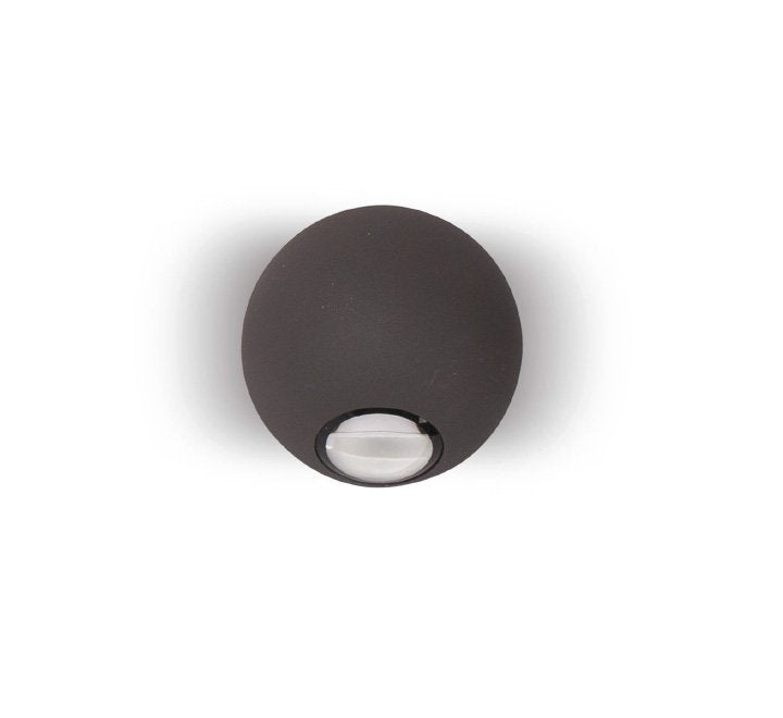 Zidna lampa ML081-2 2X3W 4000K antracit