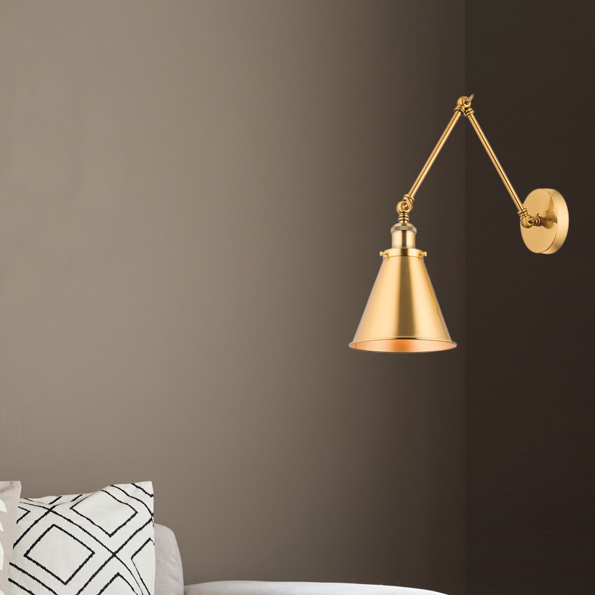 Zidna lampa Norma ML-0251 zlatna