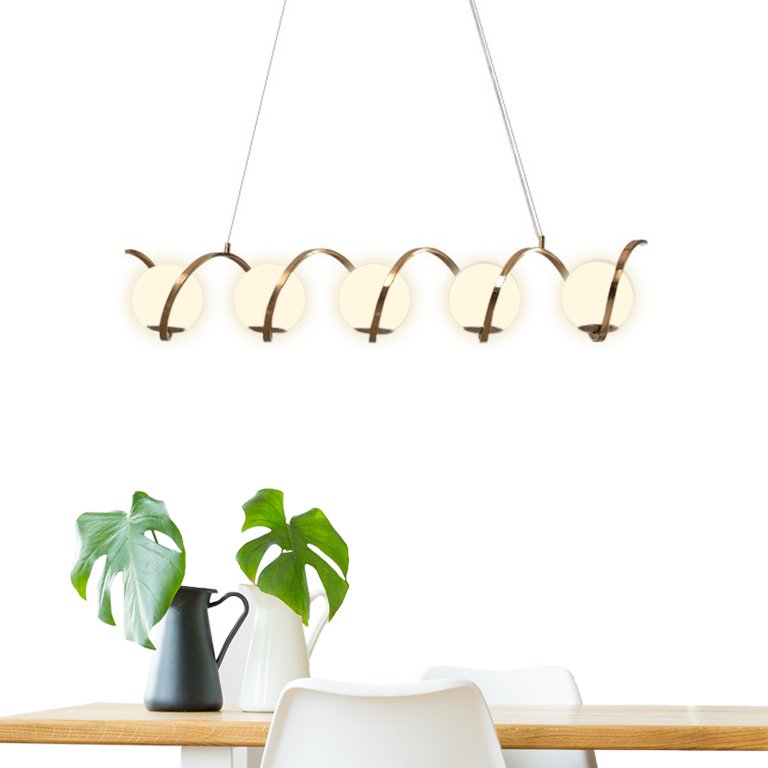 Chandelier Trinity MSL-2001-5 gold