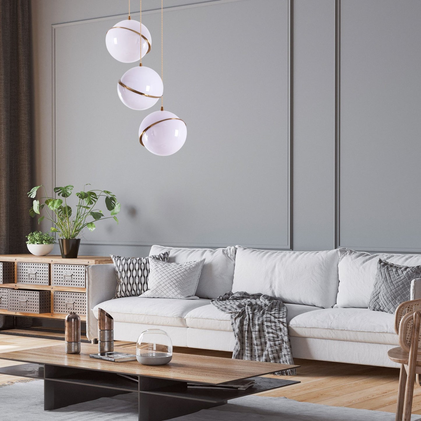 Pendant light Sunset MSL-0902001-3S