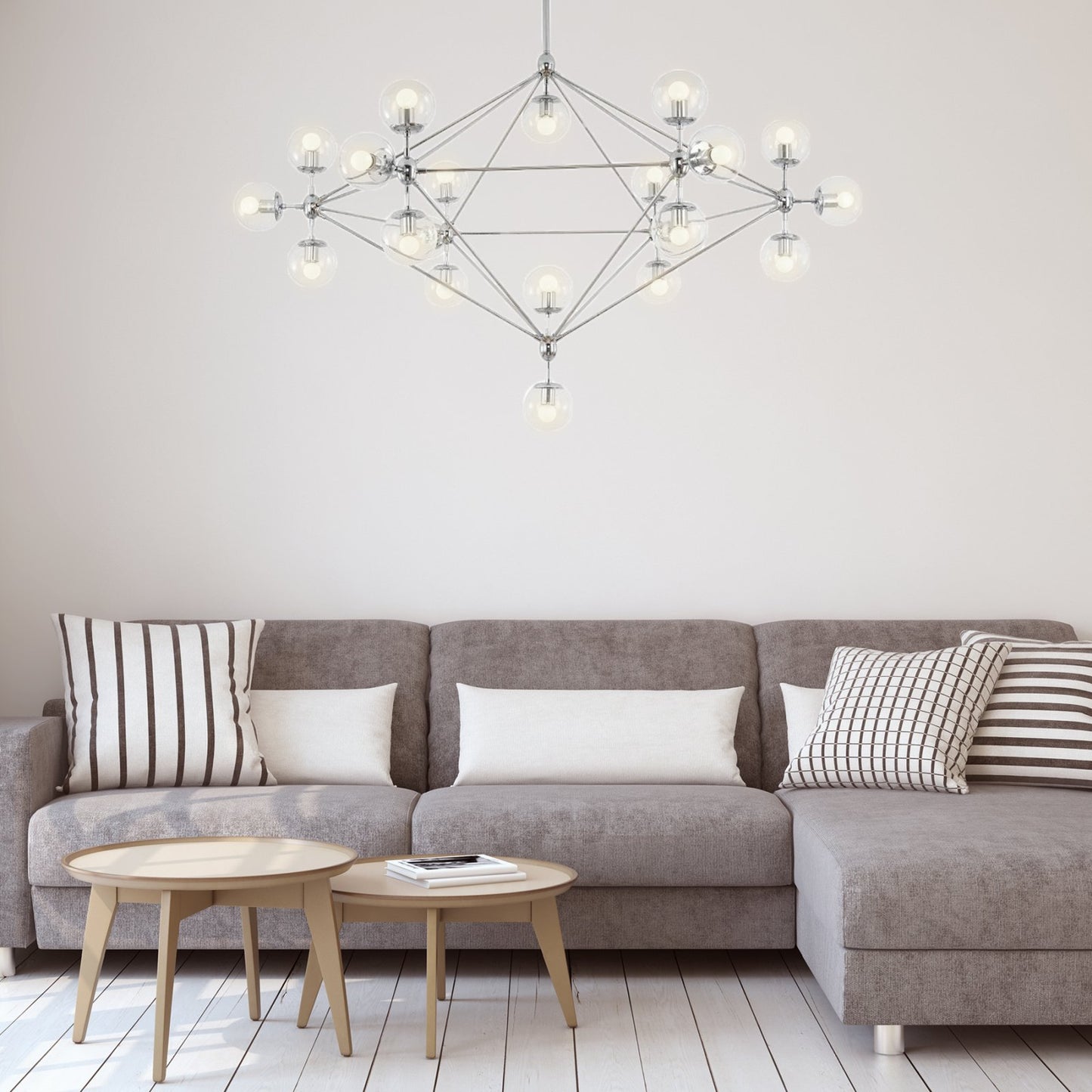Chandelier Camargo MSL-200600-21 grey