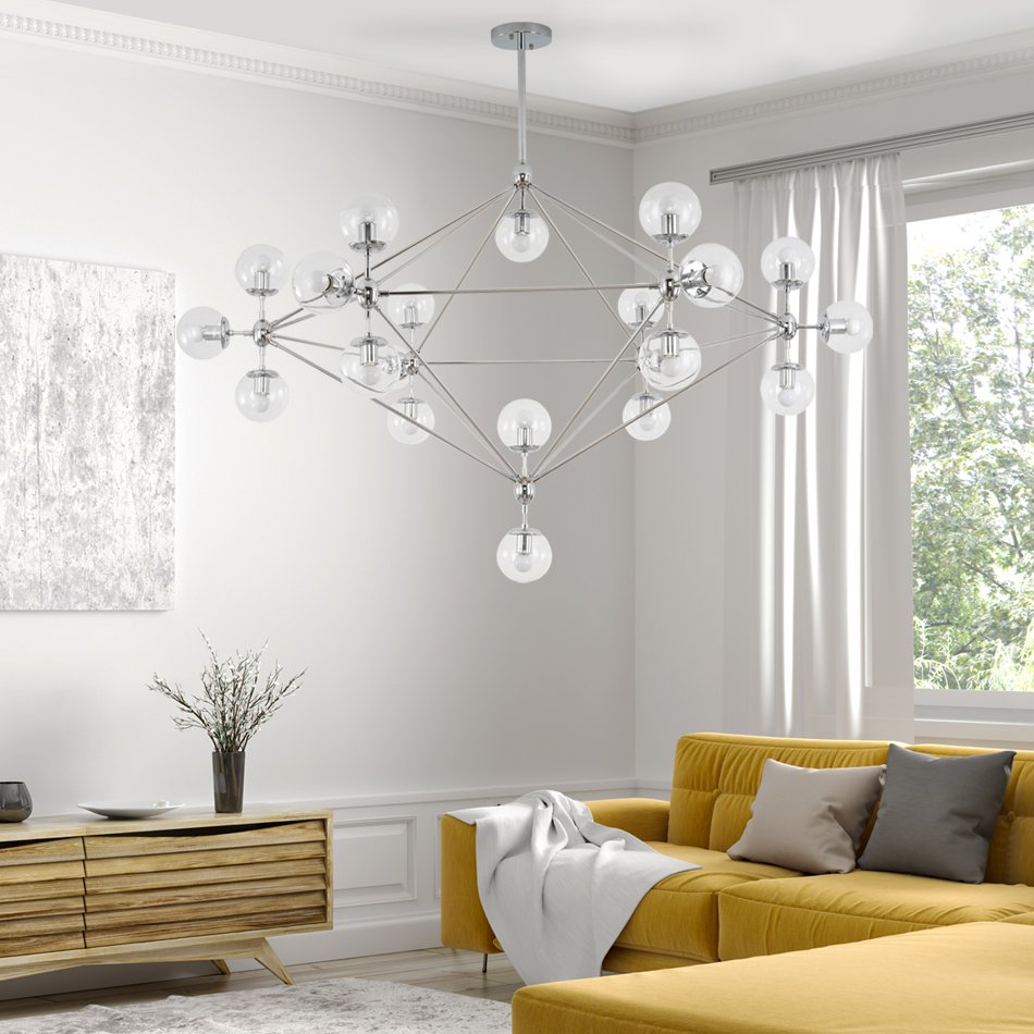 Chandelier Camargo MSL-200600-21 grey