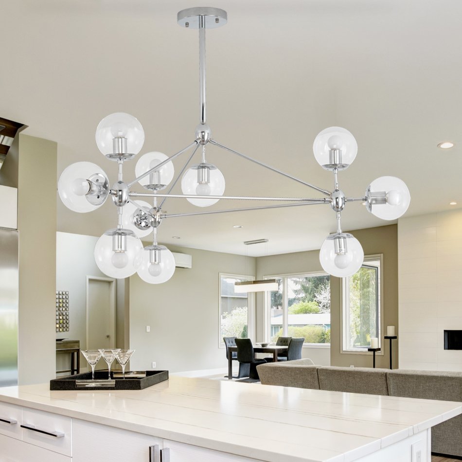 Chandelier Camargo MSL-200600-10 grey