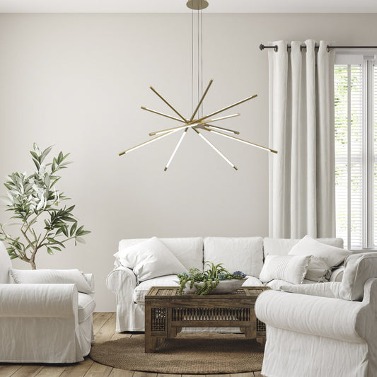 Pendant light LED Eleanor MSL-180114-12 gold