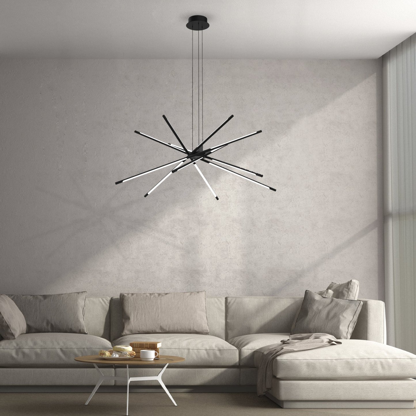 Pendant lamp LED Eleanor MSL-180115-12 black