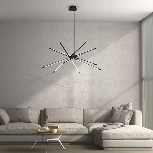 Pendant lamp LED Eleanor MSL-180115-12 black