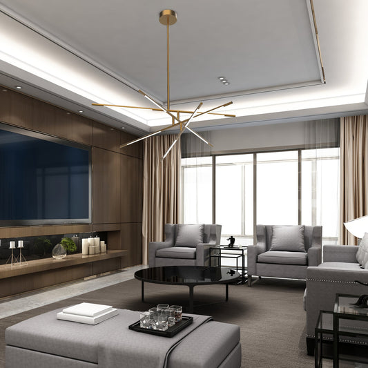 Chandelier LED Eleanor MSL-180216-8 gold