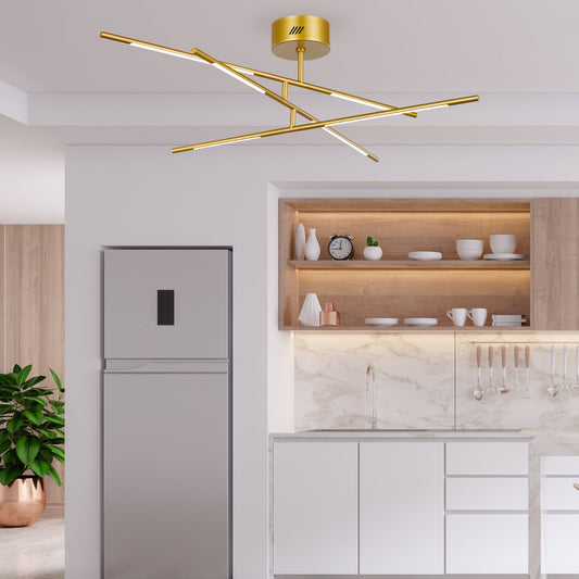 LED Chandelier Eleanor MSL-180318-6 Gold