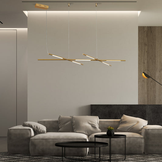 LED Chandelier Eleanor MSL-180522-7 Gold