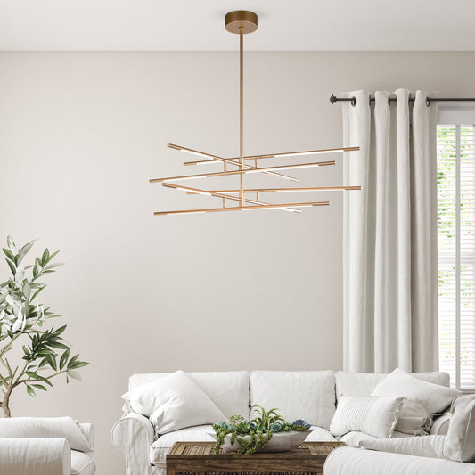 Chandelier LED Eleanor MSL-180726-12 gold