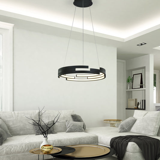 LED pendant lamp Esme MSL-160002-3P black