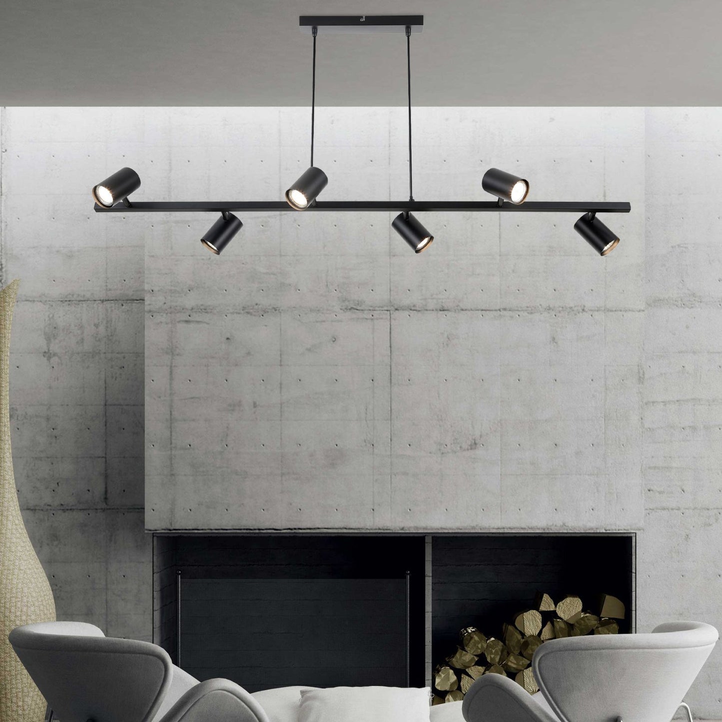 Chandelier Berlin ML-3014-06 black